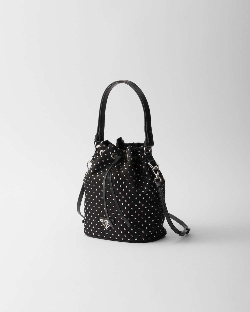 Re-Nylon Mini-Bag With Studs - Image 2